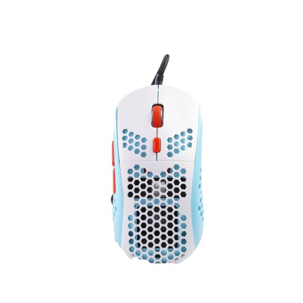 M8 wired mouse-blue