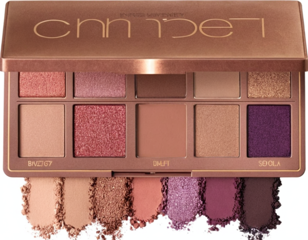 Mini placa de sombra, maquiagem de olho neutro rosa suave, efeito fosco e glitter, 6 sombras de olho nude rosa, maquiagem de olho natural diária para fumada, roupas de viagem, vegan, sem teste em animais - Image 2