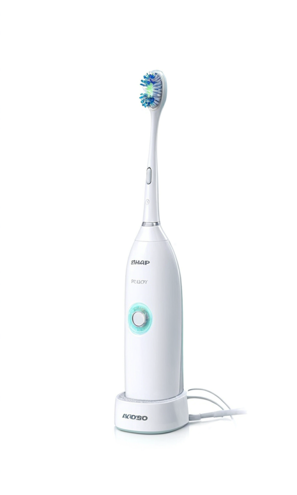 Escova de dentes super clareador com base desinfectante uv- 5 modos e temporizador inteligente- caixa de viagem premium- escova de dentes elétrica