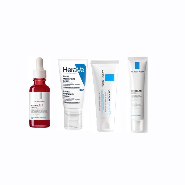 AA ROCH-POSAA+Herave Conjunto combinado, produto inclinado Produtos que irão expirar em breve