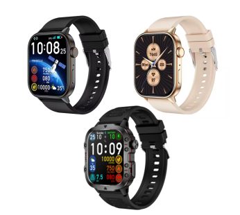 Relógio para Mulheres Homens Relógio Inteligente 2025 QX11 Rastreador De Fitness Freqüência Cardíaca Com Pressão Smartwatch