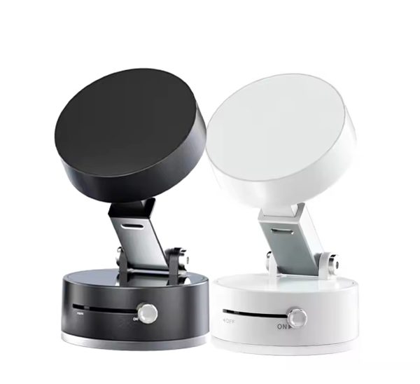 Conjunto-4 itens Dupla face extensível sucção magnética telefone titular para chuveiro carro espelho forte vácuo magnético telefone montagem para todos os telefones