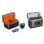 KIT LJMSX29×LJMSX22PRO 2025 Novo Mini Microfone de lapela sem fio para videoconferência YouTube Podcasts Monitor Headphones Clip-on e portátil