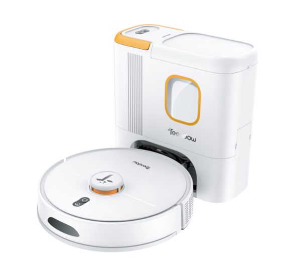 Teendow Lidar Auto-Navegação Robot Vacuum Atacado Automático Wet Dry Inteligente Esfregando Varrendo Robot Aspirador-Branco