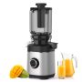 CP01 Espremedor elétrico Extrator de suco de frutas, máquina de mastigar lenta e com boca grande